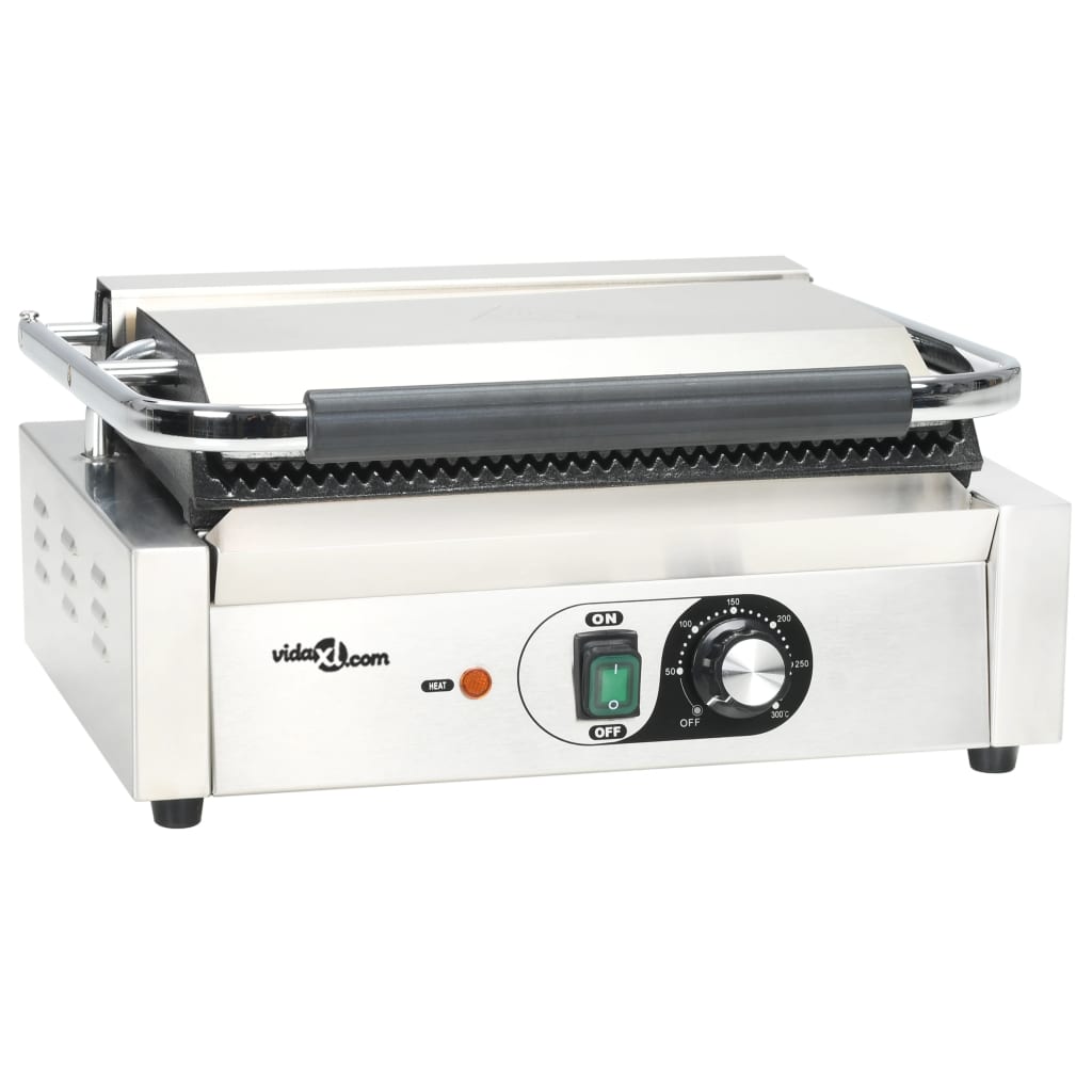 Grill parrilla estriada 2200 W 43x30,5x20 cm