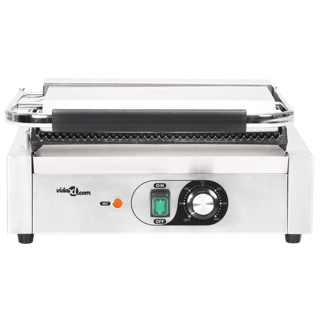 Grill parrilla estriada 2200 W 43x30,5x20 cm