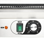 Grill parrilla estriada 2200 W 43x30,5x20 cm