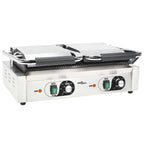 Grill parrilla estriada doble 3600 W 57x30,5x20 cm