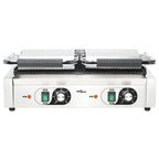 Grill parrilla estriada doble 3600 W 57x30,5x20 cm