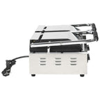 Grill parrilla estriada doble 3600 W 57x30,5x20 cm