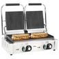 Grelhador chapa estriada dupla 3600 W 57x30,5x20 cm