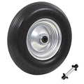 Rueda de carretilla con eje macizo PU 4.00-8 390 mm