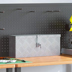 Caja de aluminio 1085x370x400 mm negra