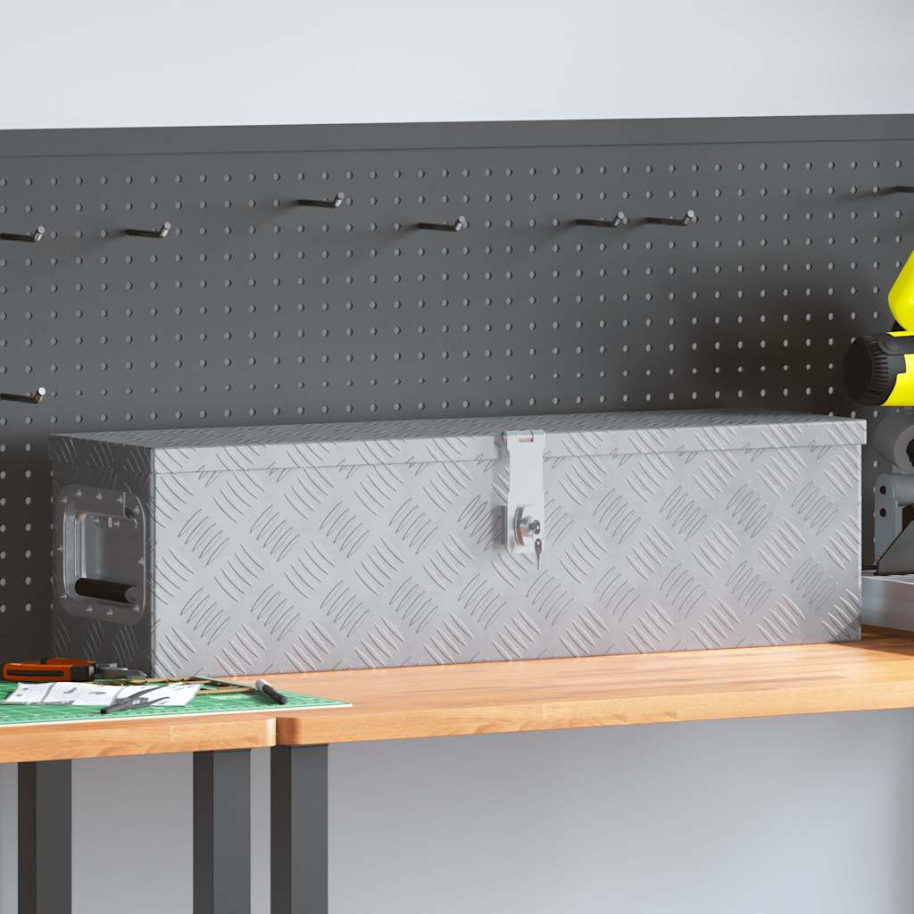 Caja de aluminio 1085x370x400 mm negra