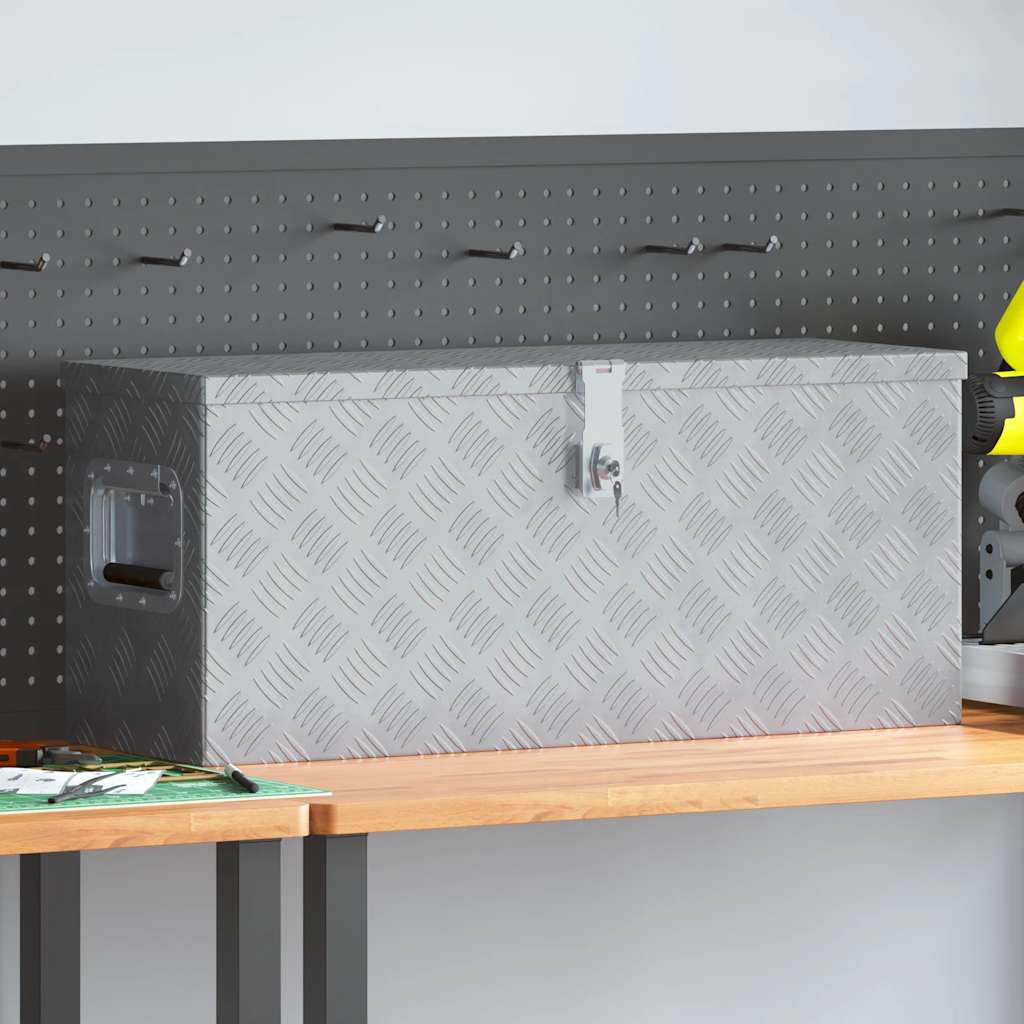 Caja de aluminio 1085x370x400 mm negra