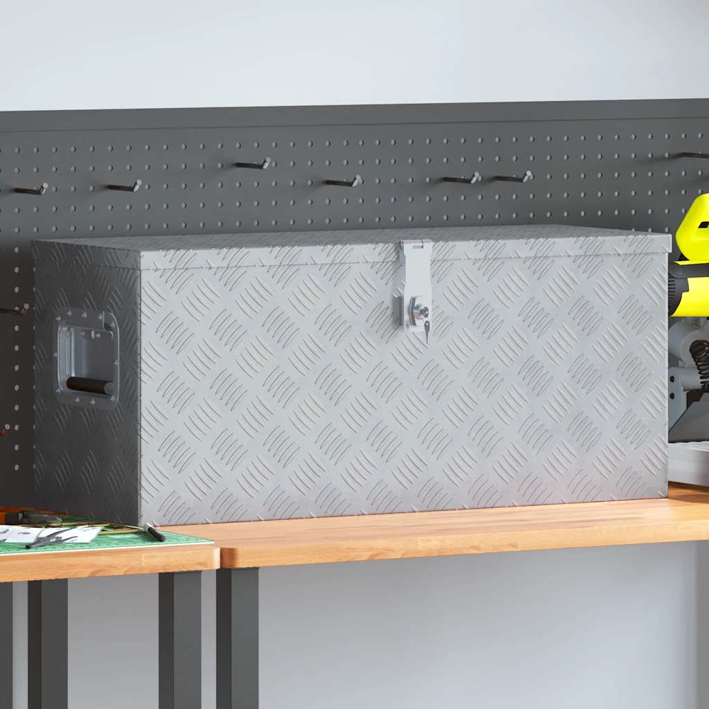 Caja de aluminio 1085x370x400 mm negra