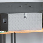 Caja de aluminio 1085x370x400 mm negra