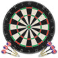 Sisal dartboard with 6 darts