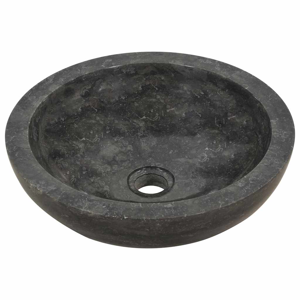 Lavabo 40x12 cm mármol negro
