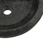 Lavabo 40x12 cm mármol negro