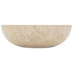 Lavabo 40x12 cm mármol color crema