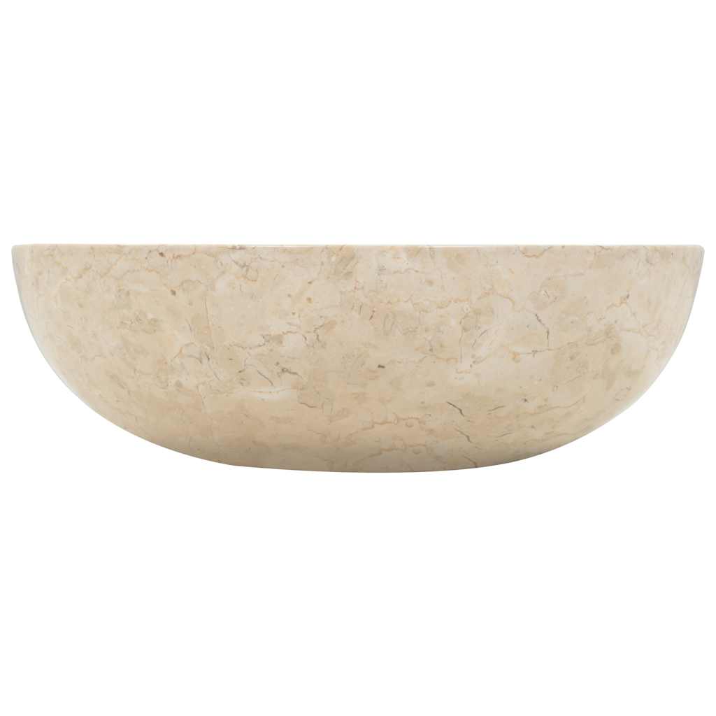 Lavabo 40x12 cm mármol color crema