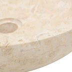 Lavabo 40x12 cm mármol color crema