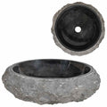 Lavabo 40x12 cm de mármol negro