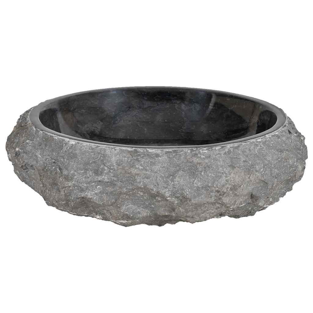 Lavabo 40x12 cm de mármol negro