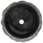 Lavabo 40x12 cm de mármol negro