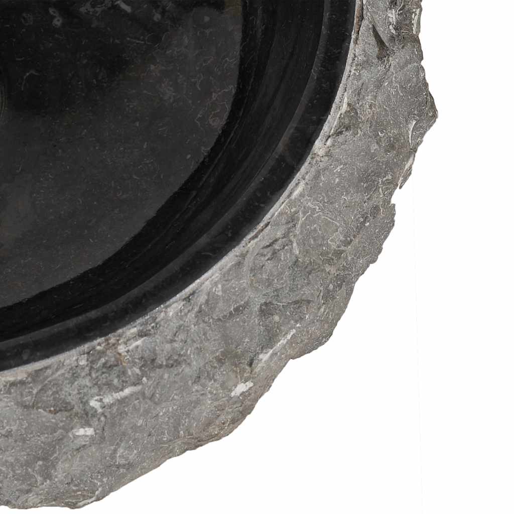 Lavabo 40x12 cm de mármol negro