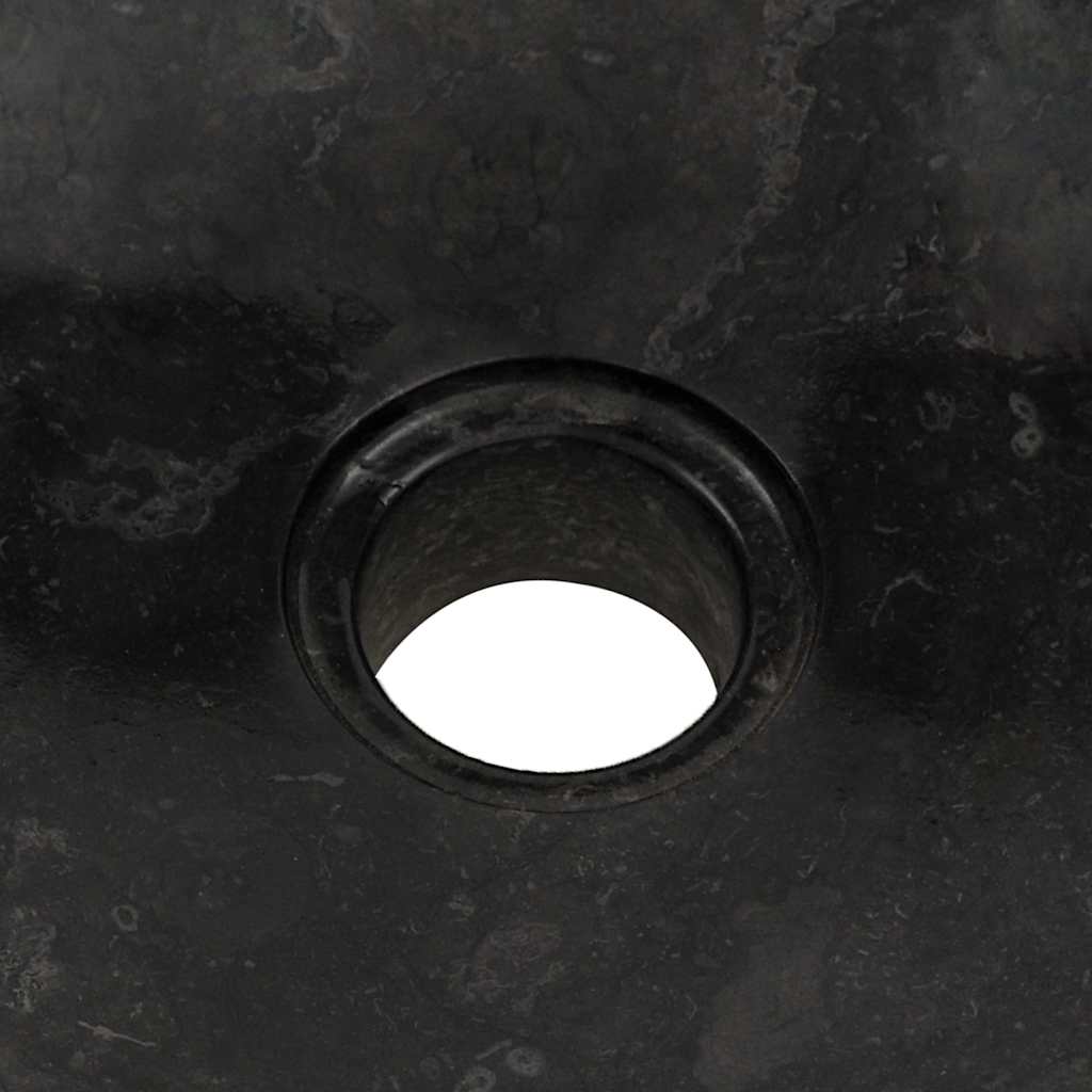 Lavabo 40x12 cm de mármol negro