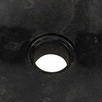 Lavabo 40x12 cm de mármol negro