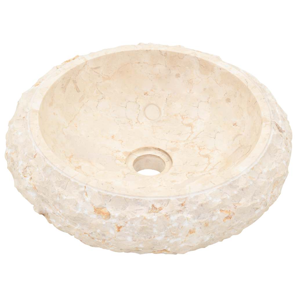 Lavabo 40x12 cm mármol color crema