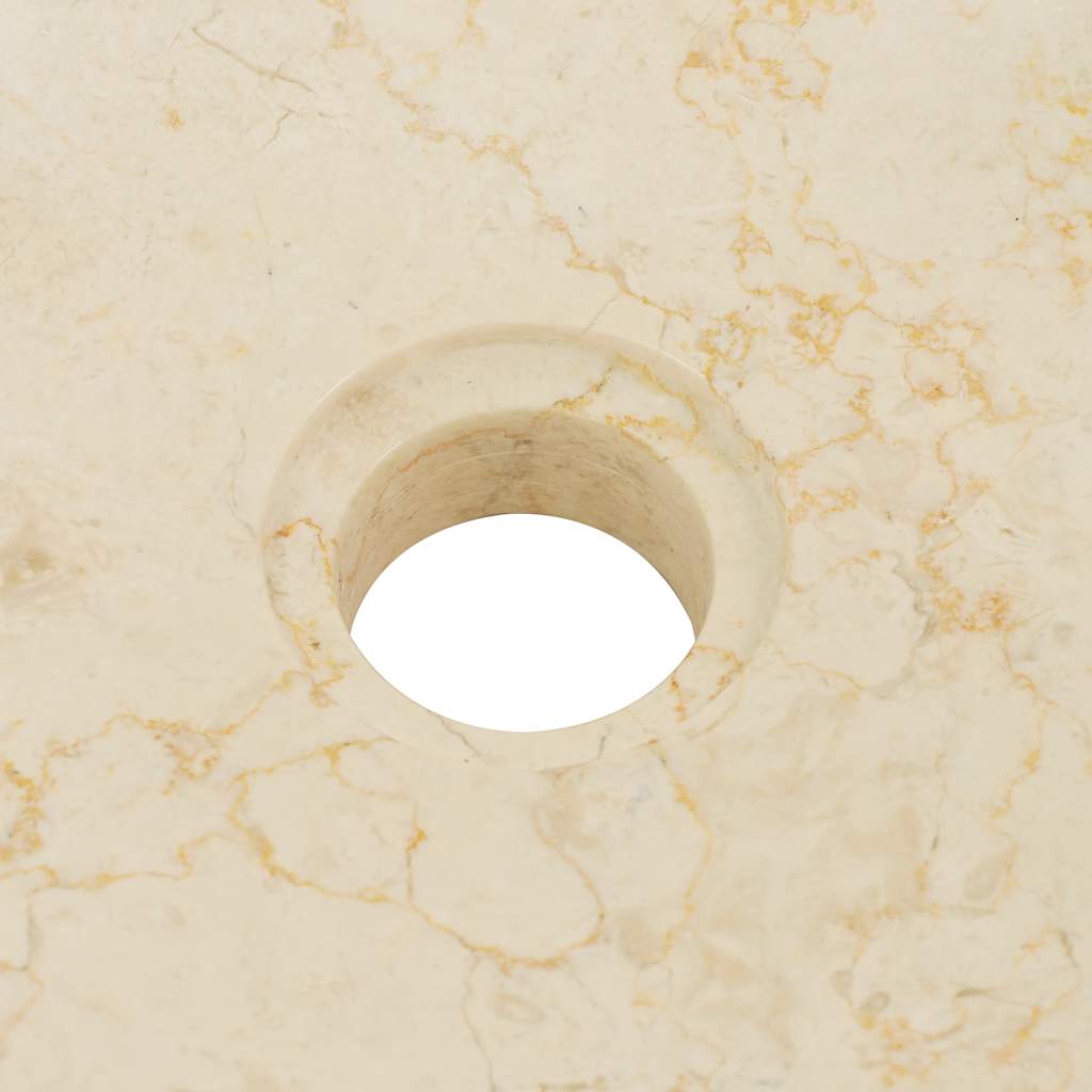 Lavabo 40x12 cm mármol color crema