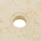 Lavabo 40x12 cm mármol color crema