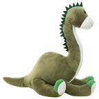 Caballo de juguete de pie de peluche marrón