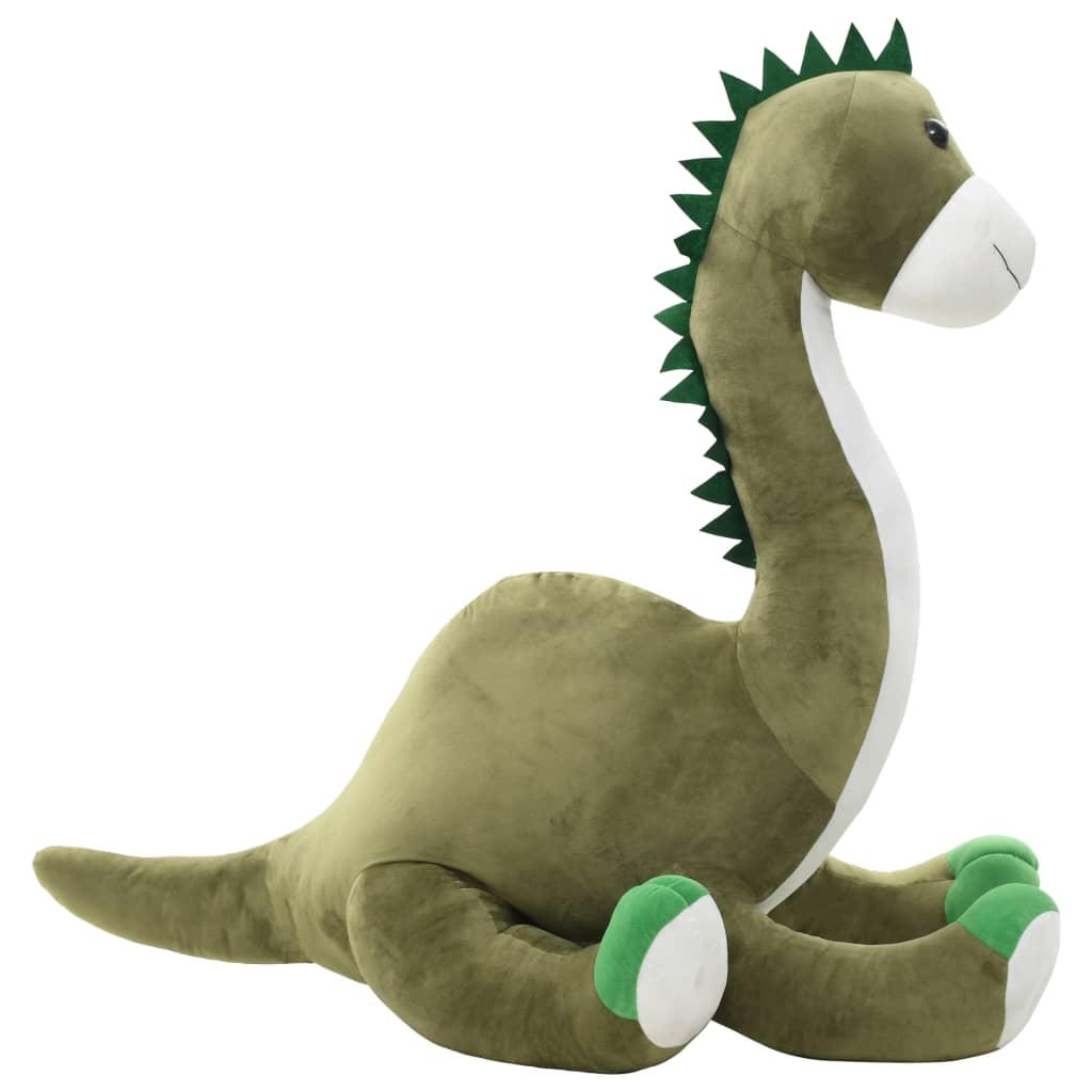 Caballo de juguete de pie de peluche marrón