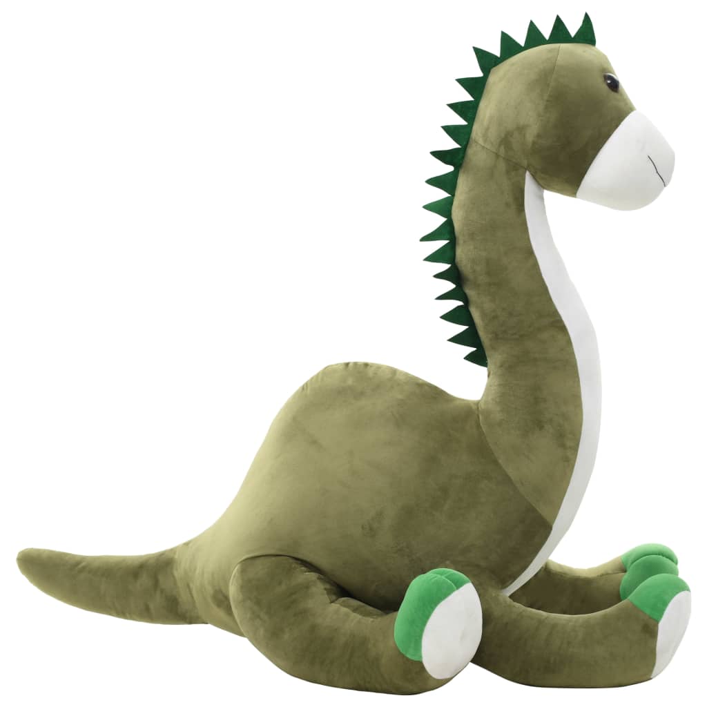 Caballo de juguete de pie de peluche marrón