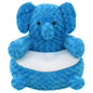 Burro de peluche de pie gris XXL