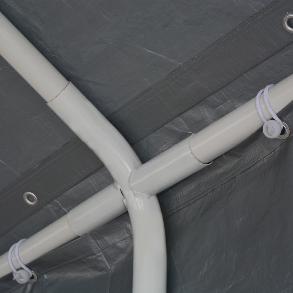 Carpa para fiestas PE gris 4x8 m
