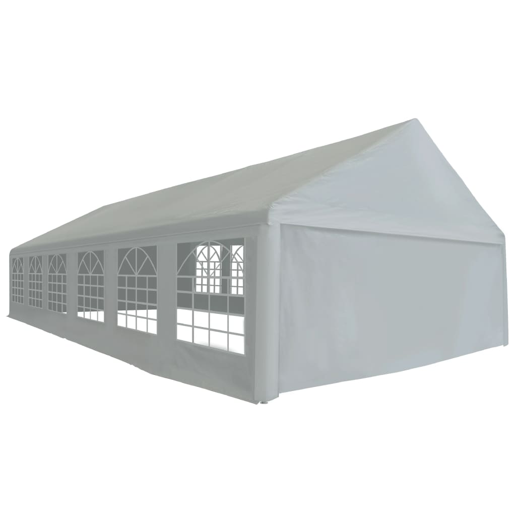 Carpa para fiestas PE gris 4x8 m