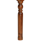 Sillas de comedor 4 unidades madera maciza clásica
