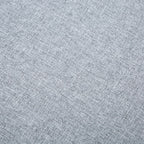 Sofá con forma de L tapizado tela gris claro 171,5x138x81,5 cm