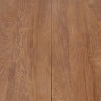 Mesa de centro madera teca maciza acabado natural 60x60x40 cm