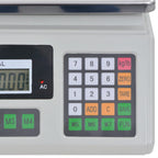 Báscula digital 30 kg con batería recargable