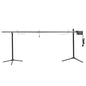 Barbacoa grill automática motor acero inoxidable 207x45x81 cm