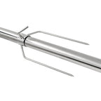 Barbacoa grill automática motor acero inoxidable 207x45x81 cm
