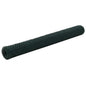 Alambrada de gallinero acero revestimiento PVC verde 25x1,2 m