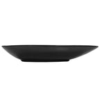 Lavabo de cerámica triangular negro 645x455x115 mm