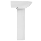 Lavabo de pie de cerámica blanco 520x440x190 mm