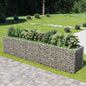 Arriate de gaviones de acero 180x50x100 cm