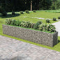 Arriate de gaviones de acero 180x50x100 cm
