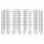 Arriate de gaviones de acero 180x50x100 cm