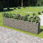 Arriate de gaviones de acero 180x50x100 cm