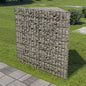 Arriate de gaviones de acero 180x50x100 cm