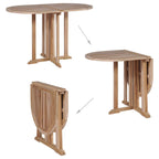 Juego de muebles 5 pcs Marrón