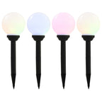 Lámpara solar esférica de exterior LED RGB 40 cm